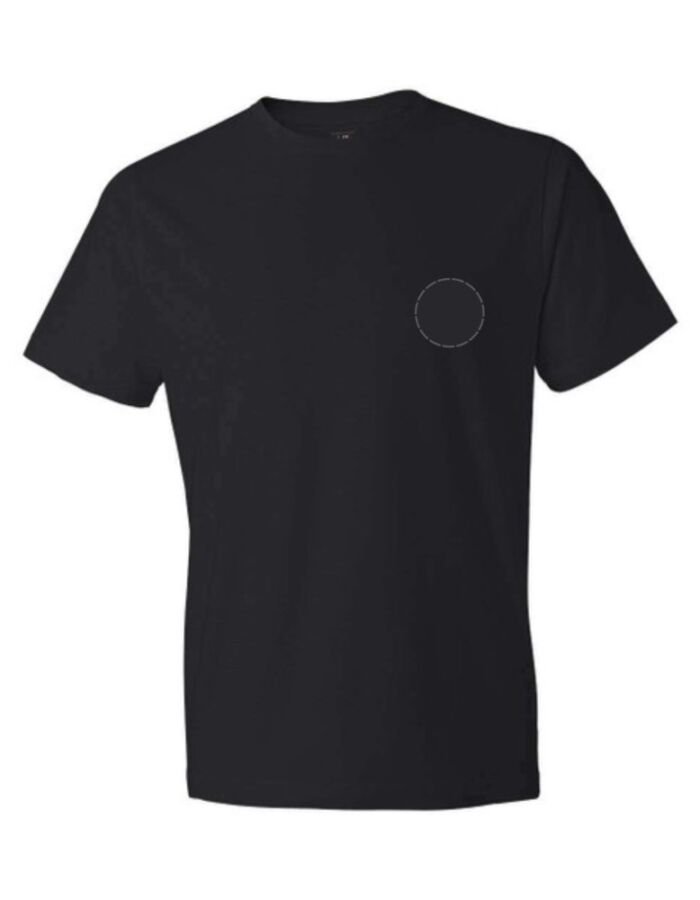 Round neck 100% cotton t-shirt
